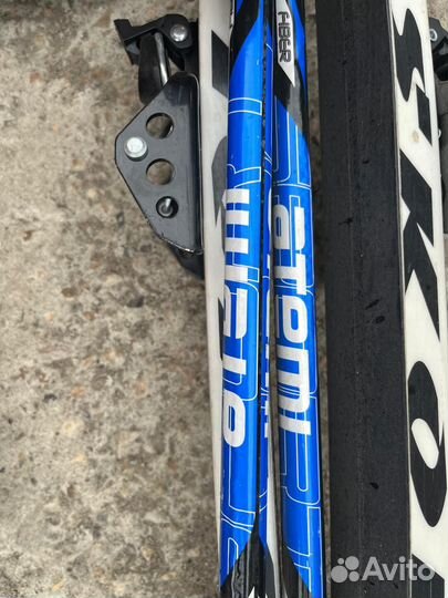 Беговые лыжи с палками