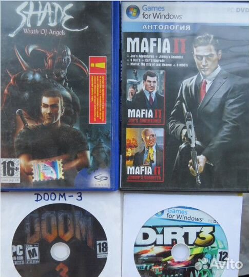 Компьютерные игры (20р. за диск )