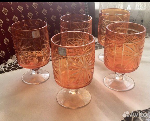 Бокалы стопки рюмки СССР
