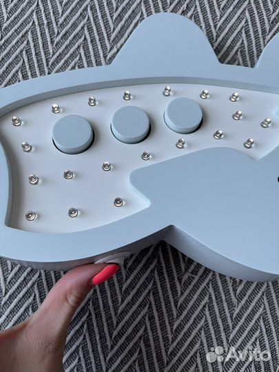 Светильник ночник самолет и звезда