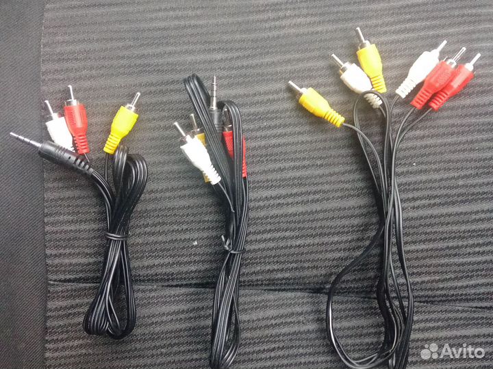 Видео кабель тулпан stereo audio