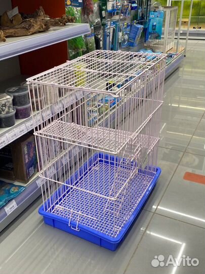 Клетка для грызунов/крыс/хорьков + деревянный дом