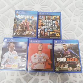 Игровые диски на ps4