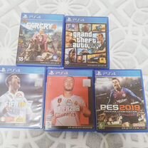 Игровые диски на ps4