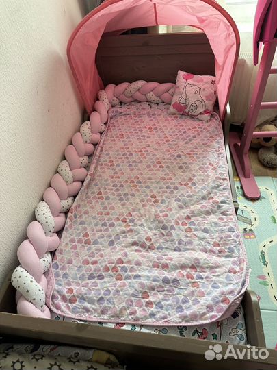 Детская кровать IKEA раздвижная