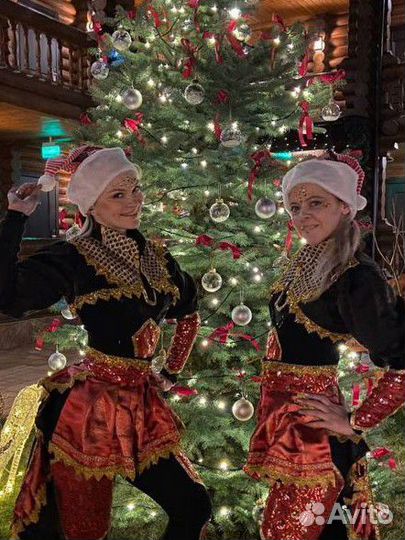 Новогоднее фаер шоу