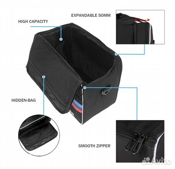 Сумки в алюминиевый кофр BMW R1200GS R1250GS