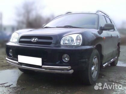 Дуга бампера Хендай Санта Фе Классик