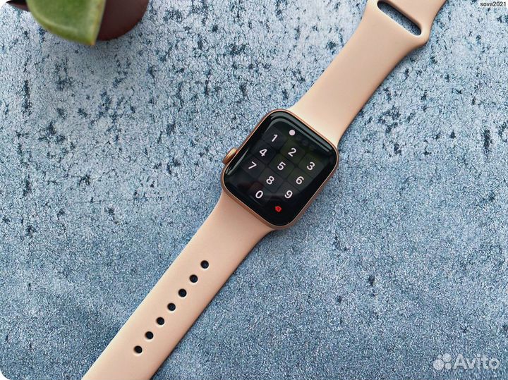 Часы Apple Watch 7 розовые