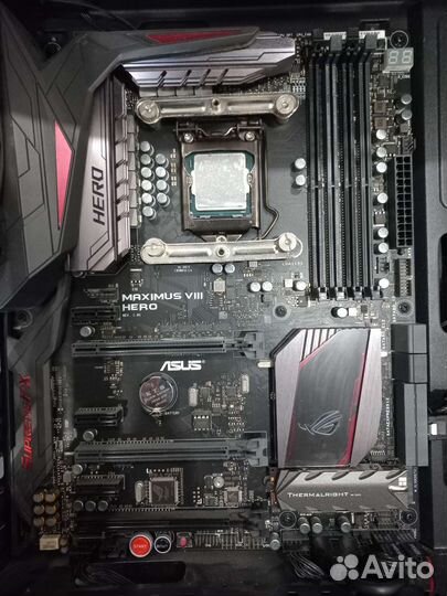Материнская плата asus maximus viii hero