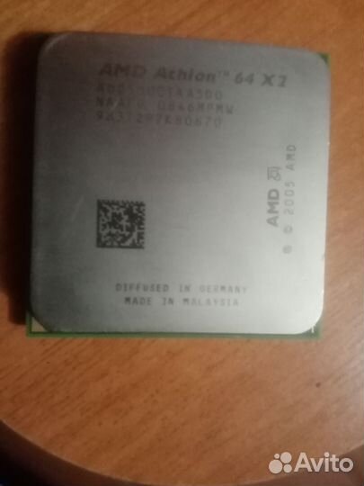 Процессор amd athlon 64 x2