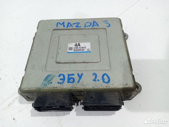 Блок управления двигателем Mazda 3 1 (BK)