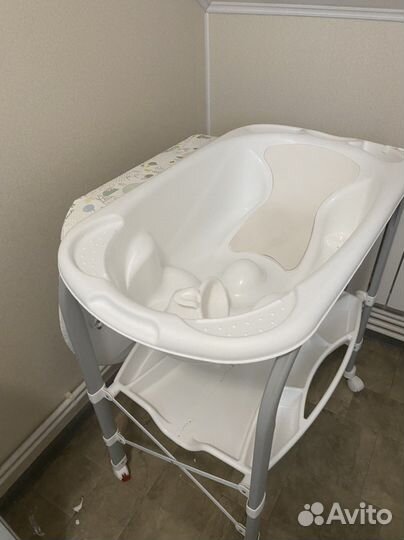 Пеленальный столик с ванночкой Cam Cambio