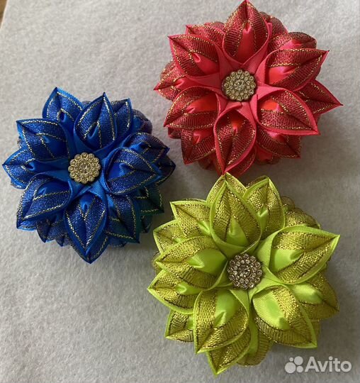 Резинки для волос ручной работы