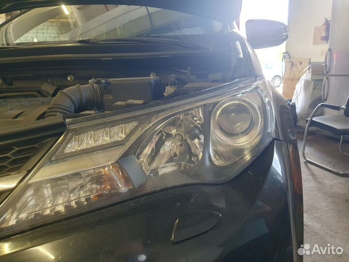 Ремонт фар установка линз