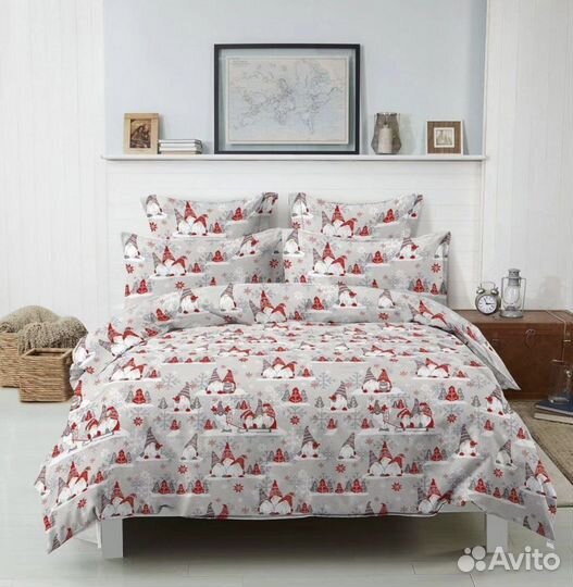 Белье постельное евро