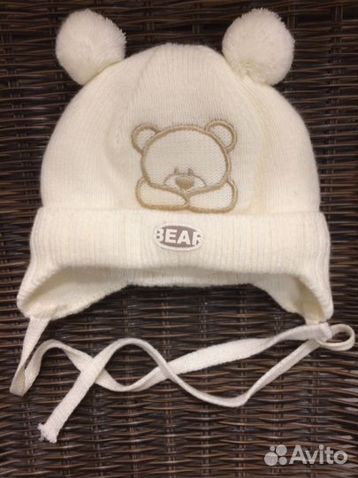Тёплая шапочка р. 38-40 в отличном состоянии