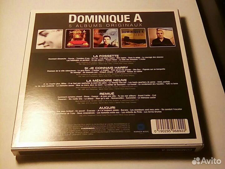 Domininique A-5 albums originaux.5 CD