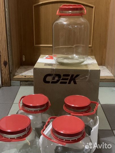 Банка 5 литров с ручкой