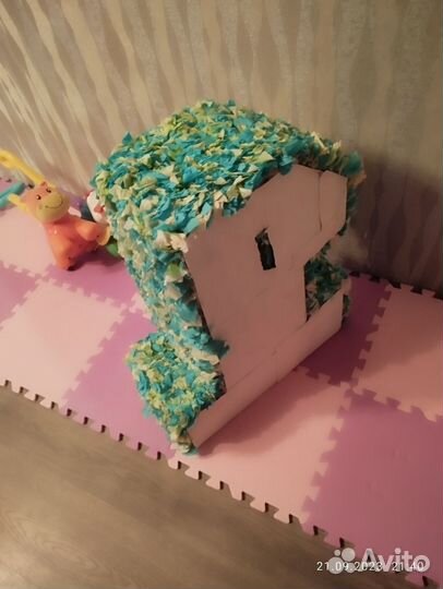 Цифра 1 на годик