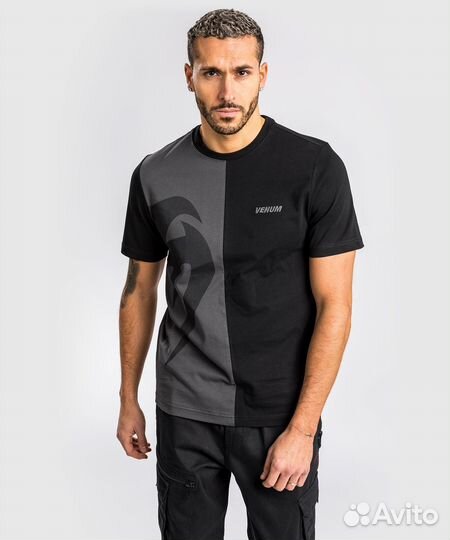 Футболка Venum Giant Split Black/Grey M / L / XL