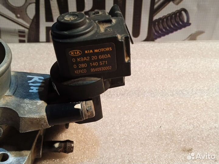 Дроссельная заслонка на Kia spectra