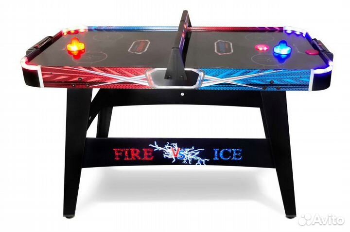 Игровой стол аэрохоккей Winner Fire & Ice 4 фт