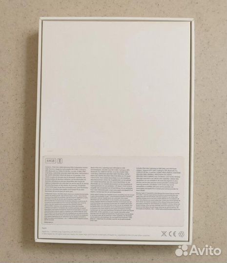 Коробка от iPad mini A1455