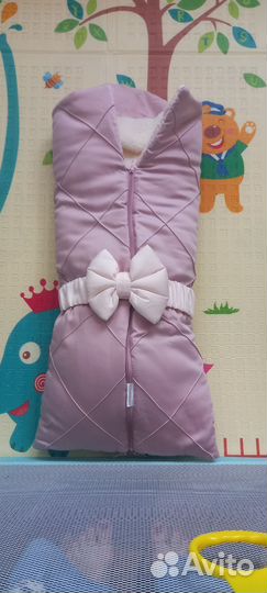 Зимний конверт в коляску