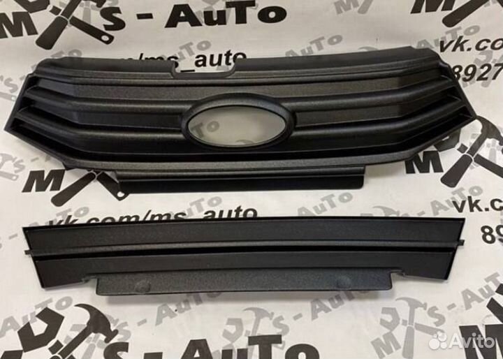 Защита радиатора зимняя на Лада Веста