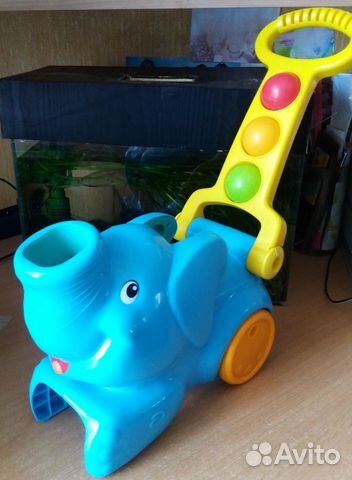 Каталка слоник жонглер