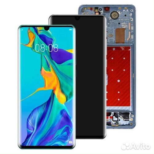 Дисплей Айсотка для Huawei Honor P30 Pro небесно-г