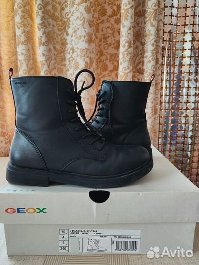 Ботинки geox 36