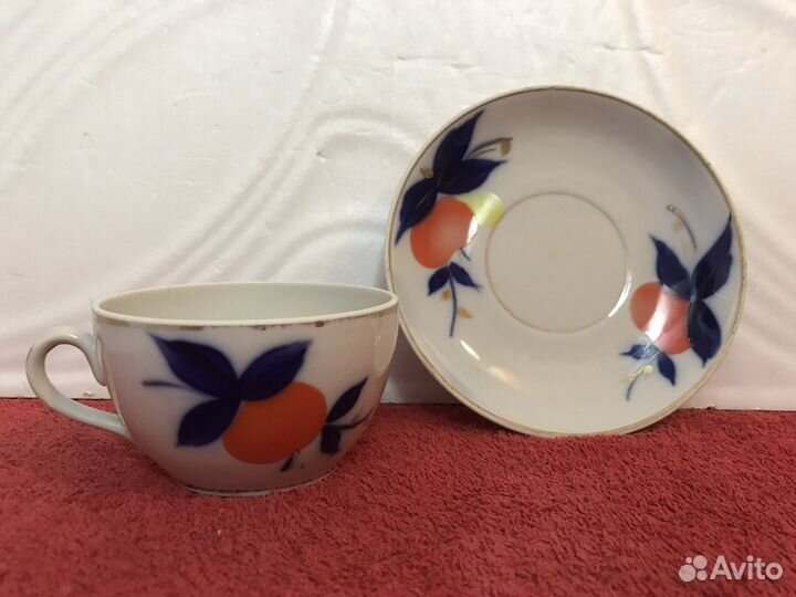 Чайная пара, чашка Полонное СССР