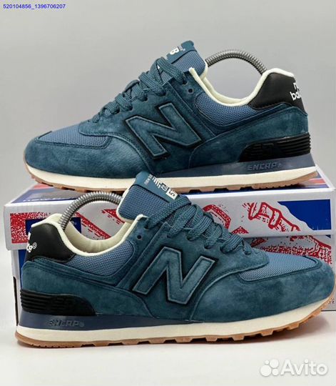 Кроссовки New Balance 574 Blue (Арт.21757)