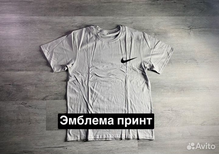 Футболка серая Nike мужская новая