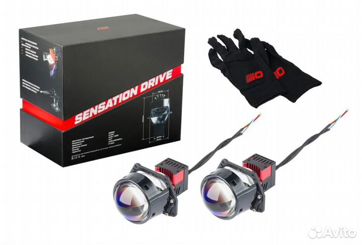 Optima Premium Bi-LED Lens Sensation Drive 3.0 2шт