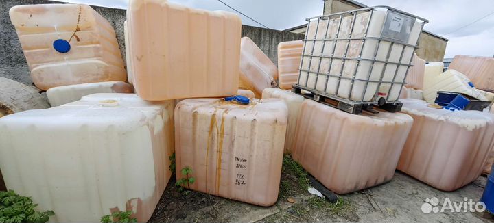 Еврокубы кубовые емкости без обрешетки