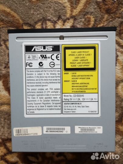 Привод Asus CD-ROM IDE