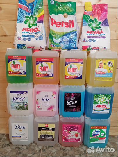 Гели для стирки