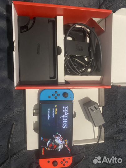 Nintendo switch oled 64gb, не прошитая