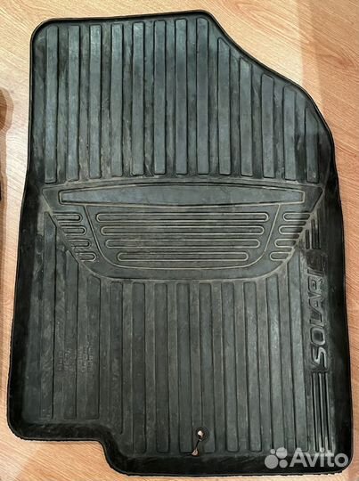Оригинальные коврики Hyundai Solaris хэтчбек