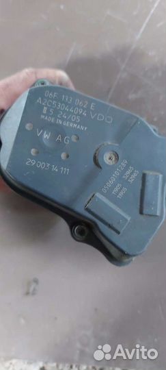 Дроссельная заслонка на Volkswagen Passat B6
