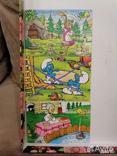 Пазлы из Киндера 90-х