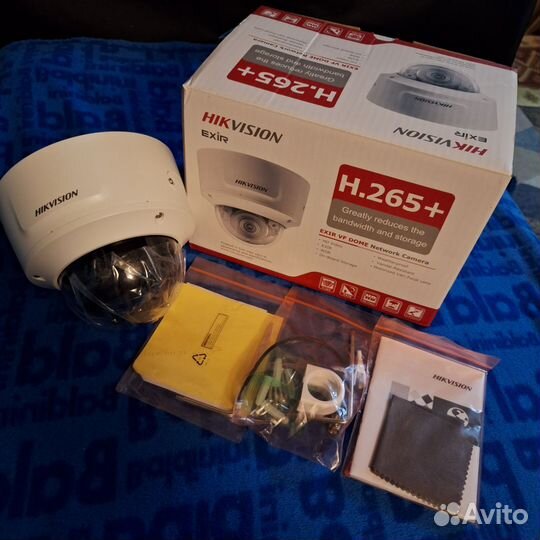 Уличная купольная IP-камера