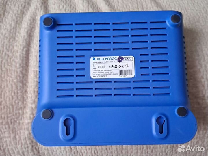 Adsl модем icxdsl 5633E Интеркросс