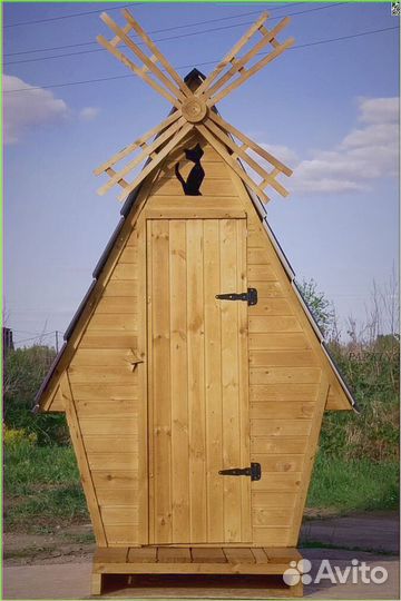 Уличный туалет домик с установкой рлм 000