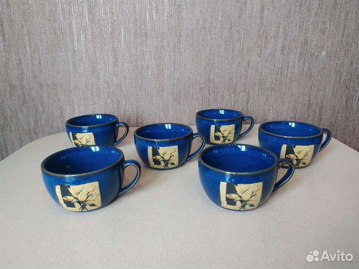 Чайный керамический набор на 6 персон