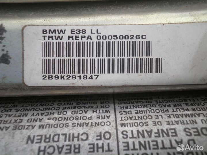 Подушка безопасности пассажира BMW 7 E38