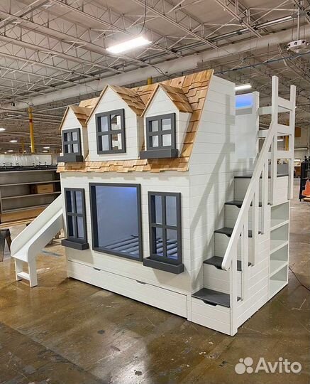 Детская кровать домик